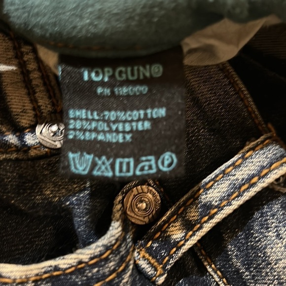 Top Gun Distressed Jeans. Men’s 38 - Picture 4 of 10